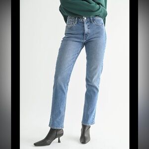 Just Black Denim Slim Straight Jeans